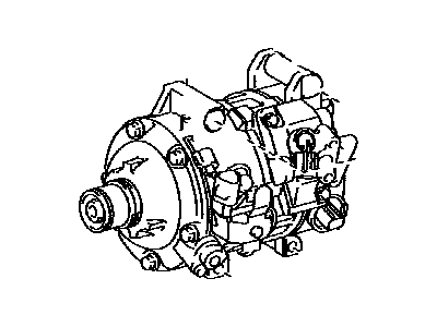Toyota 88320-06190 Compressor Assembly