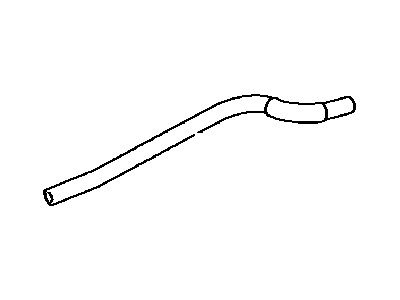Toyota 16264-0P031 Hose, Water By-Pass