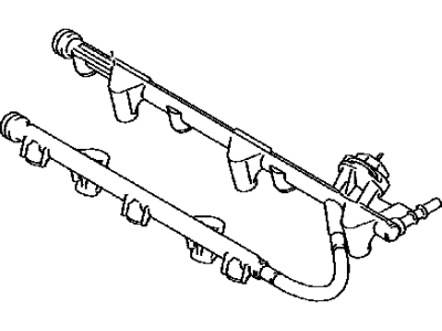 Toyota 23814-36030 Pipe, Fuel Delivery