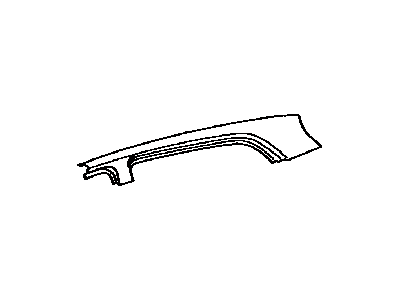 Toyota 61214-52150 Rail, Roof Side, Outer LH