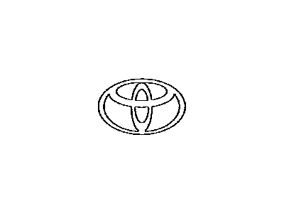 Toyota SU003-03219 Symbol Emblem