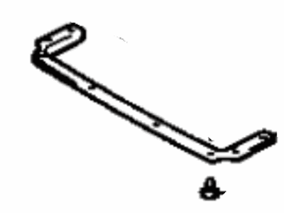 Toyota 53381-17010 Seal, Hood To Radiator Support