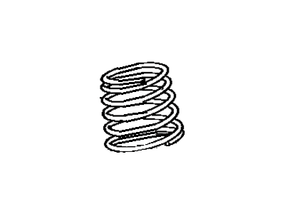 Toyota 48231-17480 Spring, Coil, Rear