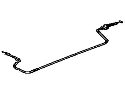 1987 Toyota MR2 Hood Cable - 53630-17020