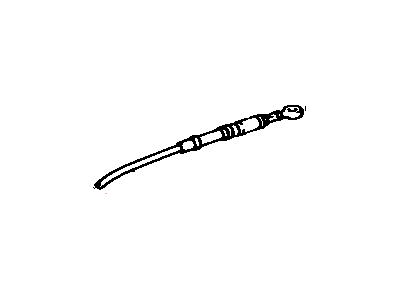 1988 Toyota MR2 Parking Brake Cable - 46410-17021