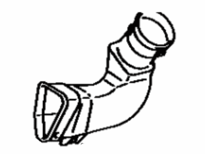 Toyota 55848-17040 Duct, Air, Side RH