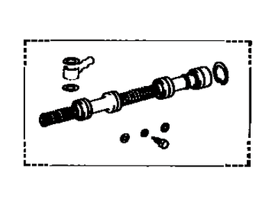 1989 Toyota MR2 Master Cylinder Repair Kit - 04493-17020