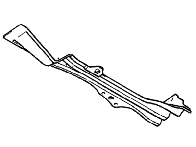 Toyota 53777-17020 Support, Battery Carrier