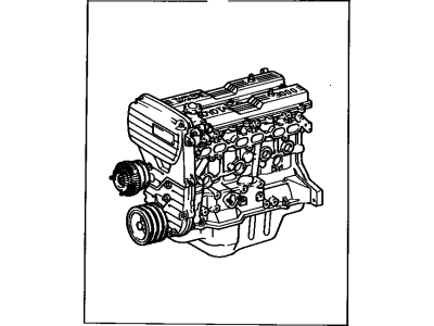 Toyota 19000-42242 Engine Assembly, Partial