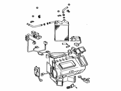 Toyota 87150-14300 Radiator Assembly, Heater