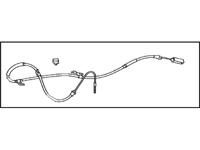 Toyota 46410-47140 Cable Assembly, Parking