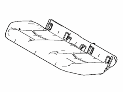 Toyota 71503-47100 Pad Sub-Assembly, Rear Seat