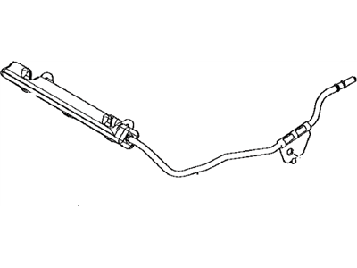 Toyota 23814-37100 Pipe, Fuel Delivery