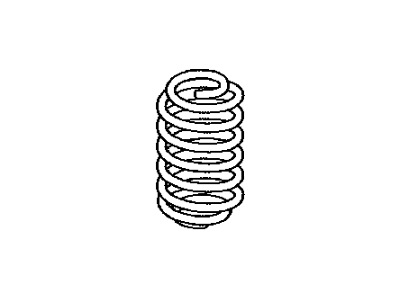 Toyota 48231-47310 Spring, Coil, Rear