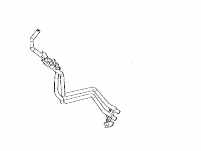 Toyota 87208-47030 Pipe Sub-Assembly, Water