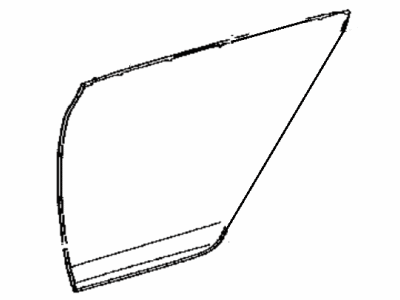 Toyota 67114-12300 Panel, Rear Door, Outer LH