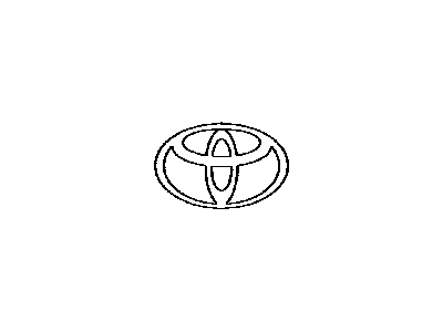 Toyota 90975-02070 Symbol Emblem