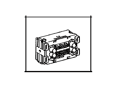 Toyota 90980-12686 Housing, Connector F