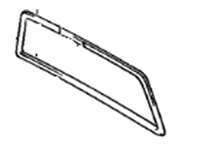 Toyota 64808-89104 Channel Sub-Assembly, Back Window Slide Glass