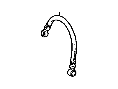 Toyota 90923-02096 Hose, Vacuum Pump Oil Inlet