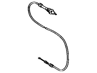1985 Toyota Pickup Throttle Cable - 78401-89107