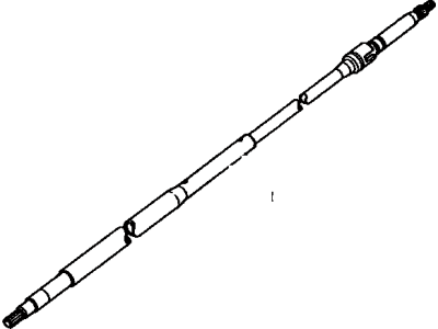 Toyota 45201-60042 Shaft Sub-Assembly, Steering Main