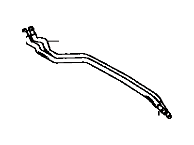 Toyota 87248-60122 Pipe, Heater Water Inlet, B
