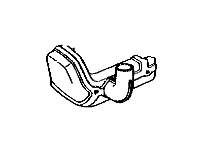 Toyota Land Cruiser Exhaust Heat Shield - 17167-61012