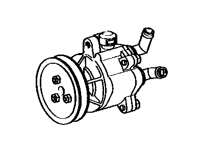 Toyota 17610-60012 Pump Assembly, Air