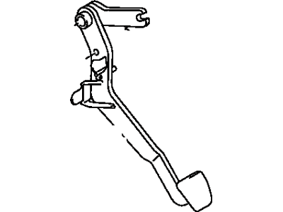 Toyota Camry Clutch Pedal - 31301-33040