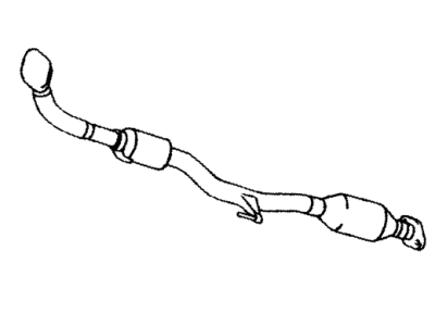 Toyota Camry Catalytic Converter - 17410-0A340