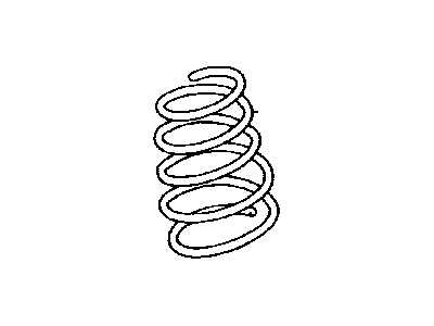 Toyota 48131-3T220 Spring, Coil, Front