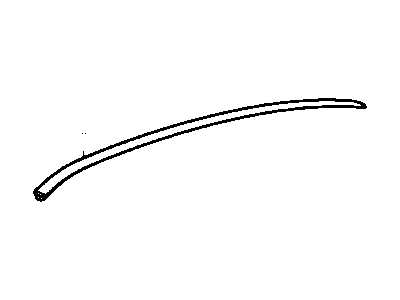 Toyota 75556-AA012 Moulding, Roof Drip Side Finish, Center LH