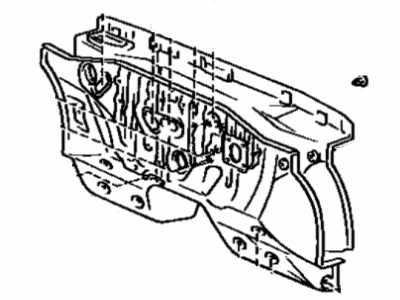 Toyota 55210-16080 INSULATOR Assembly, Dash Panel