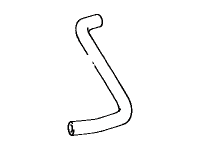 Toyota 87245-32190 Hose, Heater Water, Outlet A