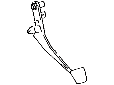 1987 Toyota Camry Clutch Pedal - 31301-32070