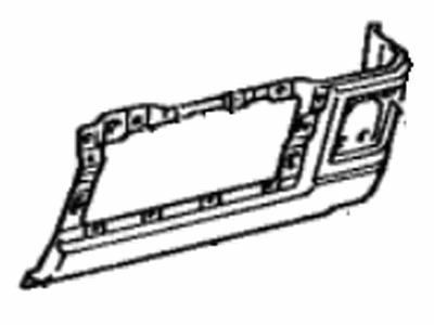 Toyota 55402-32010-05 Pad Sub-Assembly, Instrument Panel, Lower RH
