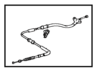1990 Toyota Camry Parking Brake Cable - 46420-39055