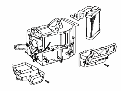 Toyota 87150-20420 Radiator Assembly, Heater