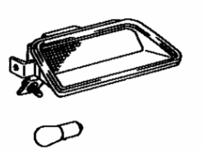 Toyota 81570-20010 Lamp Assembly, Center Stop