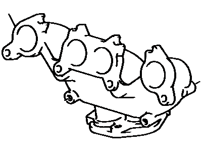 1986 Toyota Camry Exhaust Manifold - 17141-64050
