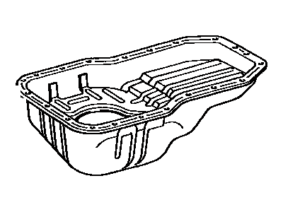 Toyota 12101-63020 Pan Sub-Assembly, Oil