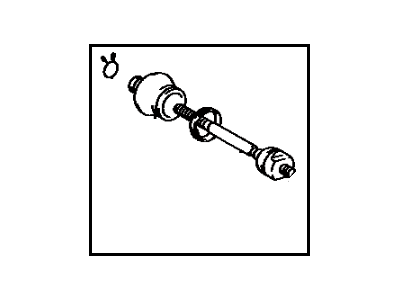 Toyota 45504-32010 Steering Rack End Sub-Assembly, No.1
