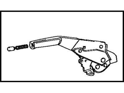 Toyota 46201-32030-03 Lever Sub-Assembly, Parking Brake