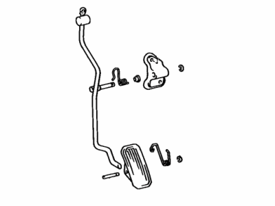 Toyota 78120-32050 Rod Assembly, Accelerator Pedal