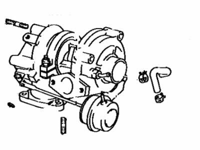 1984 Toyota Camry Turbocharger - 17201-64010