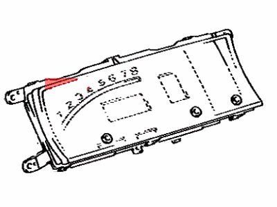 Toyota 83133-32210 Plate, Combination Meter