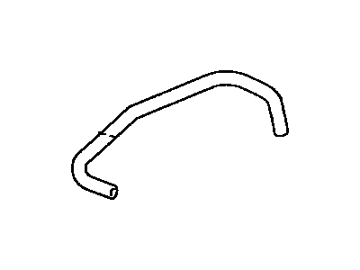 Toyota 16261-AD010 Hose, Water By-Pass