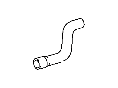 Toyota 16572-0P010 Hose, Radiator, Outlet