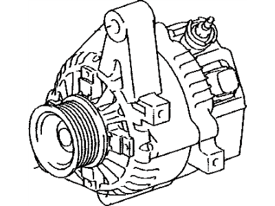 Toyota 27060-31010-84 Reman Alternator Assembly W/Regulator